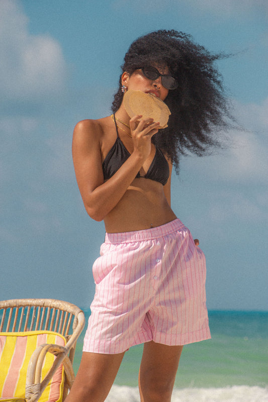 CABANA PINSTRIPE SHORTS